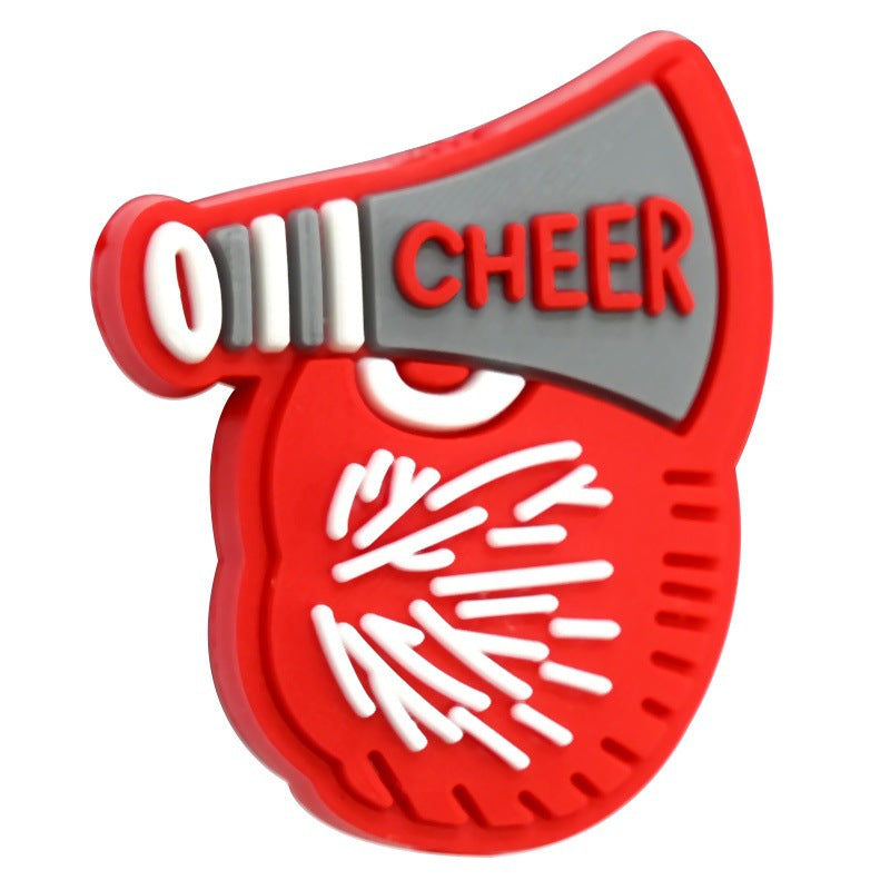 Wholesale  Random 100pcs/pack   Cheerleader Series Beaded DIY Charcoal Beads